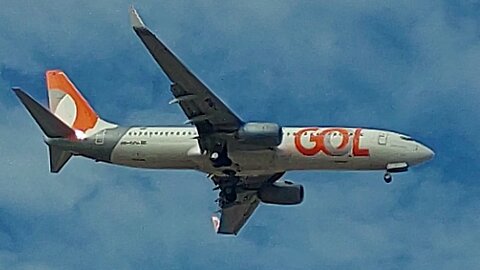 Boeing 737-800 PR-GZU coming from Rio de Janeiro to Fortaleza
