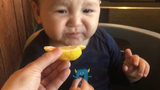 Baby Cousins Try Lemons For The First Time