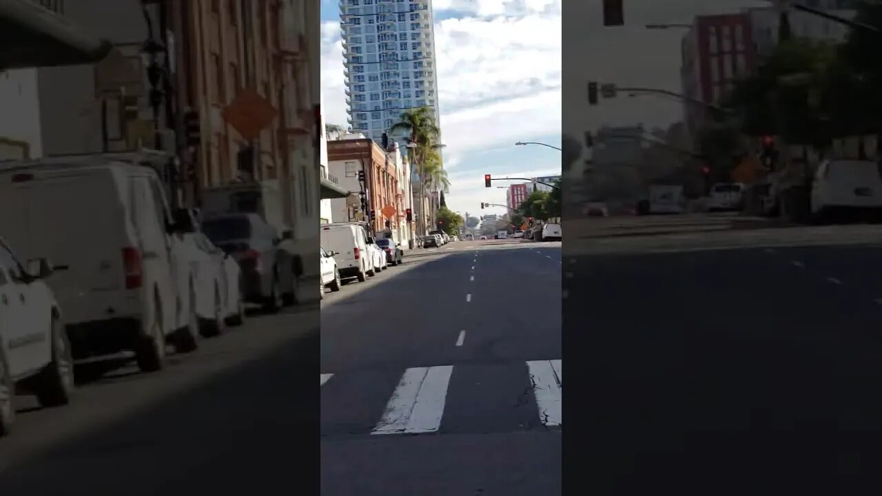 Tents On Every Sidewalk Downtown San Diego