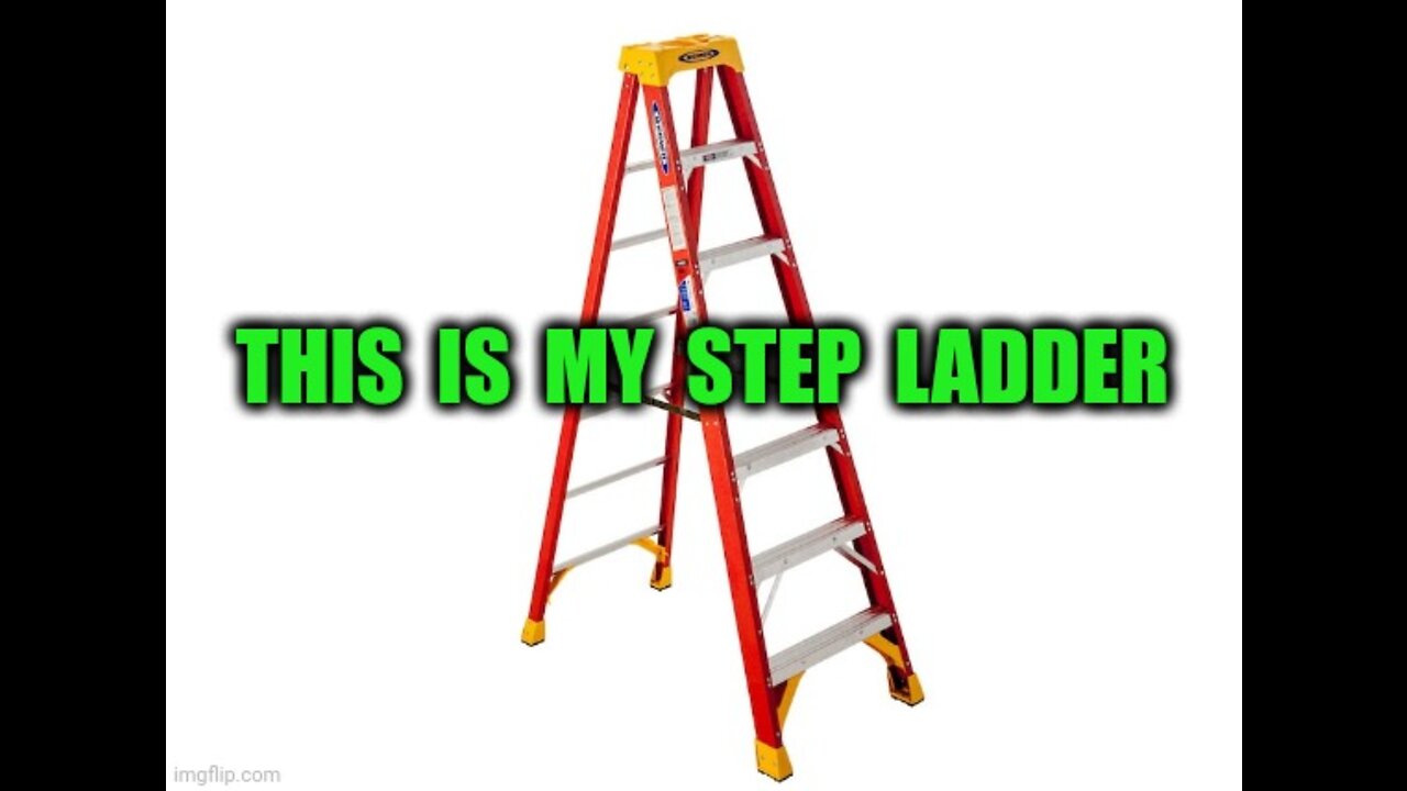 This Is My Step Ladder