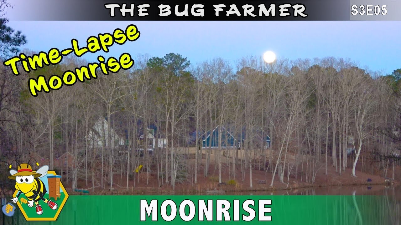 Time-lapse Moonrise