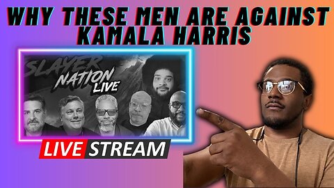 Why These Men Are Against Kamala Harris? | Anton Daniels Link With George The Slayer For Discussion