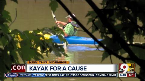 Local man uses passion for kayaking to help with his mental illness