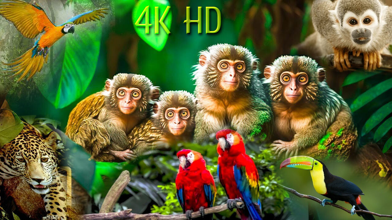 ANIMAL WORLD 8K ULTRA HD - Amazing Wildlife