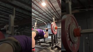 297.6lbs/135kg bench press #shortsvideo #gym #fitness #gymmotivation #powerlifting