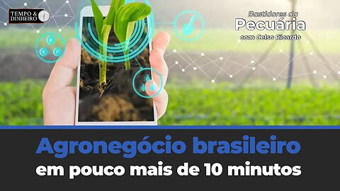 Agronegócio brasileiro em pouco mais de 10 minutos com Celso Ricardo