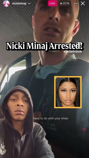 NICKI MINAJ ARRESTED
