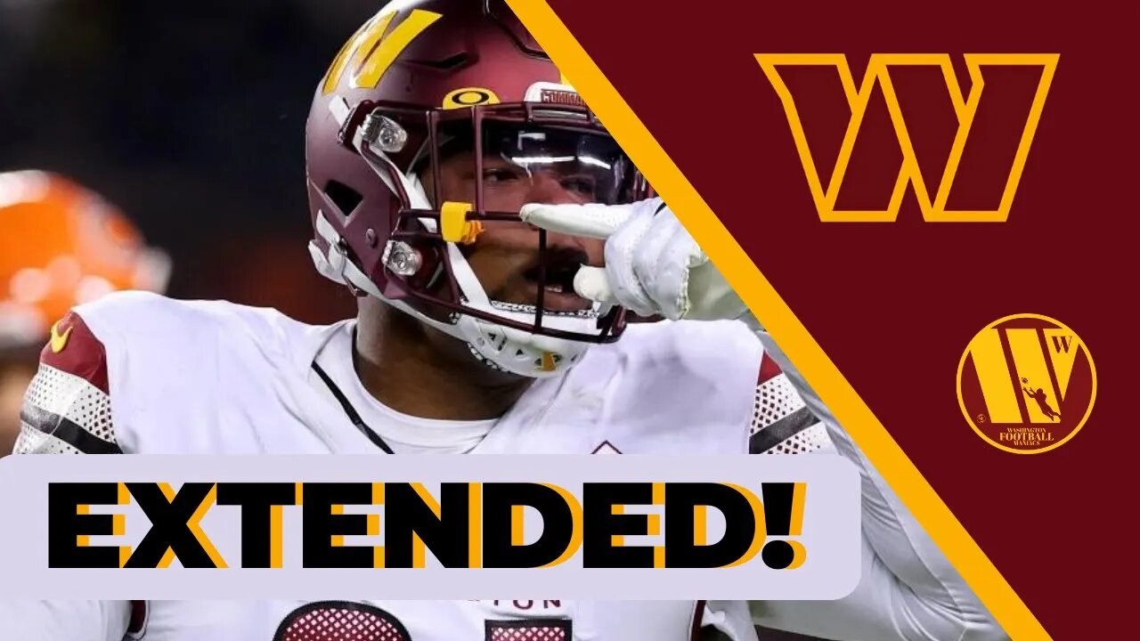 Daron Payne Inks 4-Year Extension With Washington Commanders