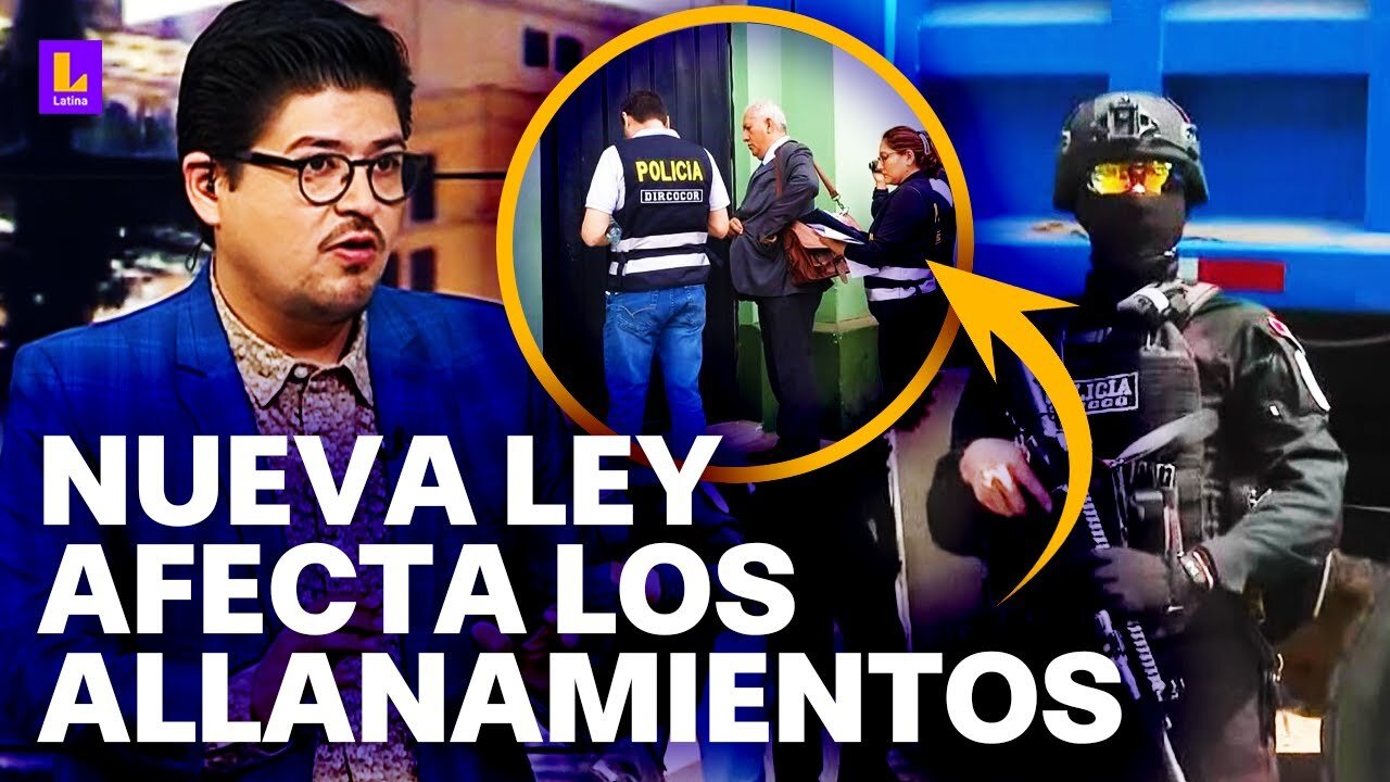 ¿Nueva ley del Congreso afecta los allanamientos de la policía?