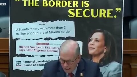 Rep. Tim Walberg Slams Kamala Harris Claiming Border Is Secure