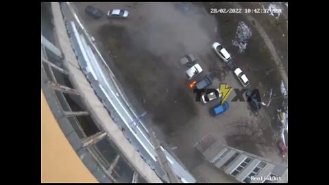 Ukraine War - Khargiv shelled