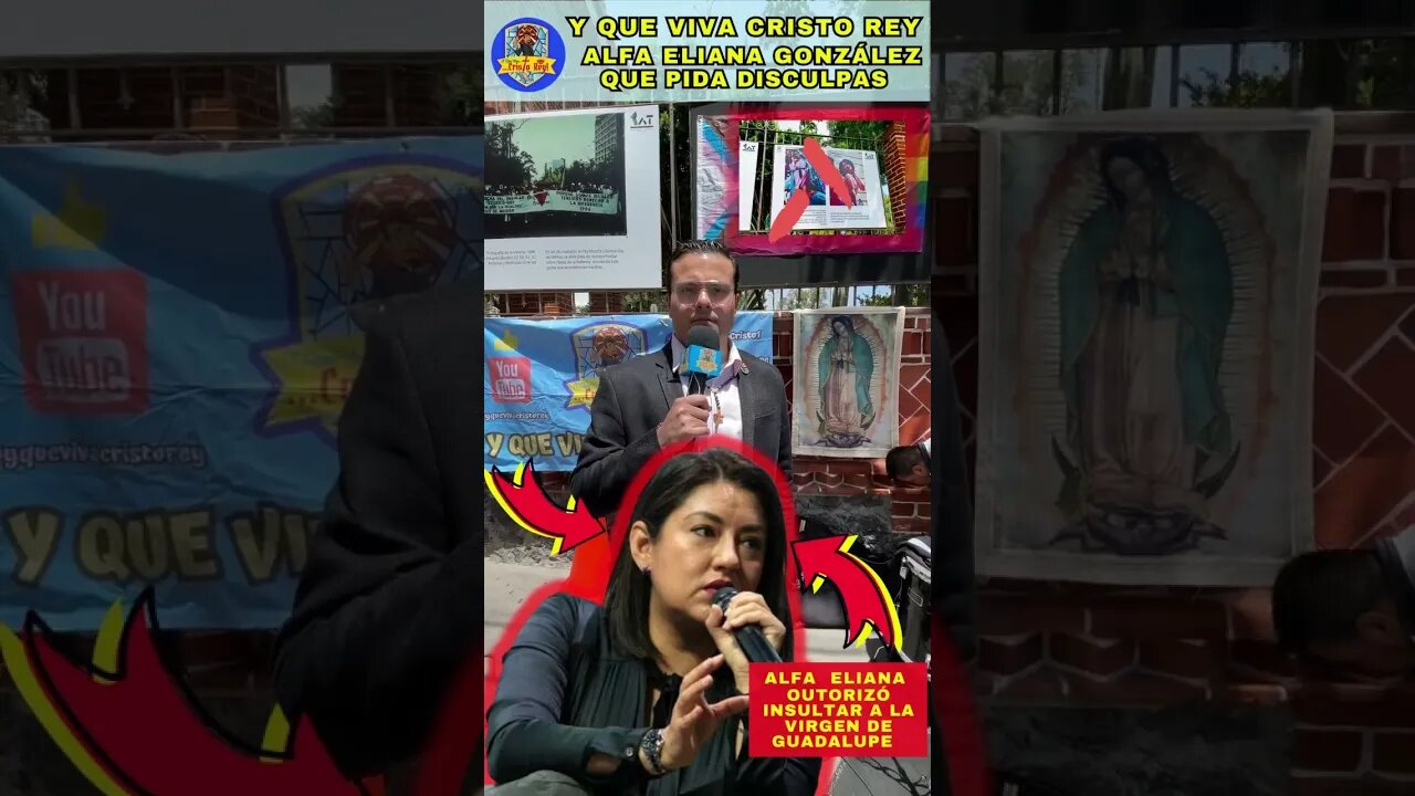 🚨 ALFA ELIANA GONZÁLEZ MAGALLANES, ALCALDESA DE TLALPAN DEL PRD, AUTORIZÓ DENIGRAR A LA VIRGEN