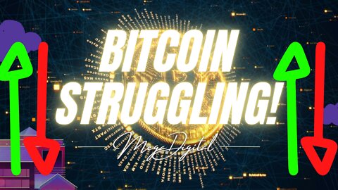 Market Leaders Fall As Bitcoin Struggles To Stay Over $40,000!