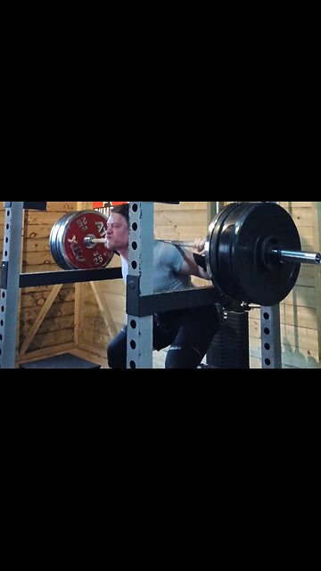 172.5 Kgs Pin Squat PR WHILE SICK!
