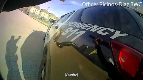 Shootout Body Cam Footage of Three Houston Police Officers Shot in Line of Duty