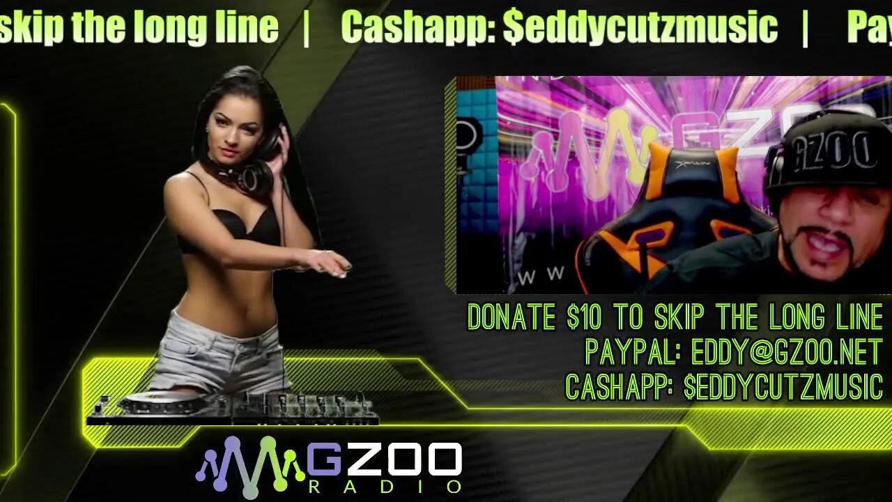 #POPUPLIVE Music reviews with @eddycutz & GZOO Radio. Submit your music!