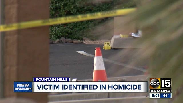 Victim identified in Fountain Hills homicide