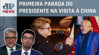 Lula é recebido por Dilma após pousar em Xangai; Suano e Kobayashi analisam