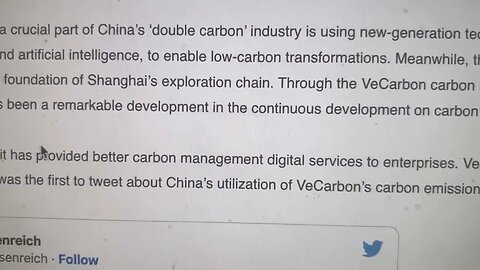 VeChain makes a big move in climate change!!