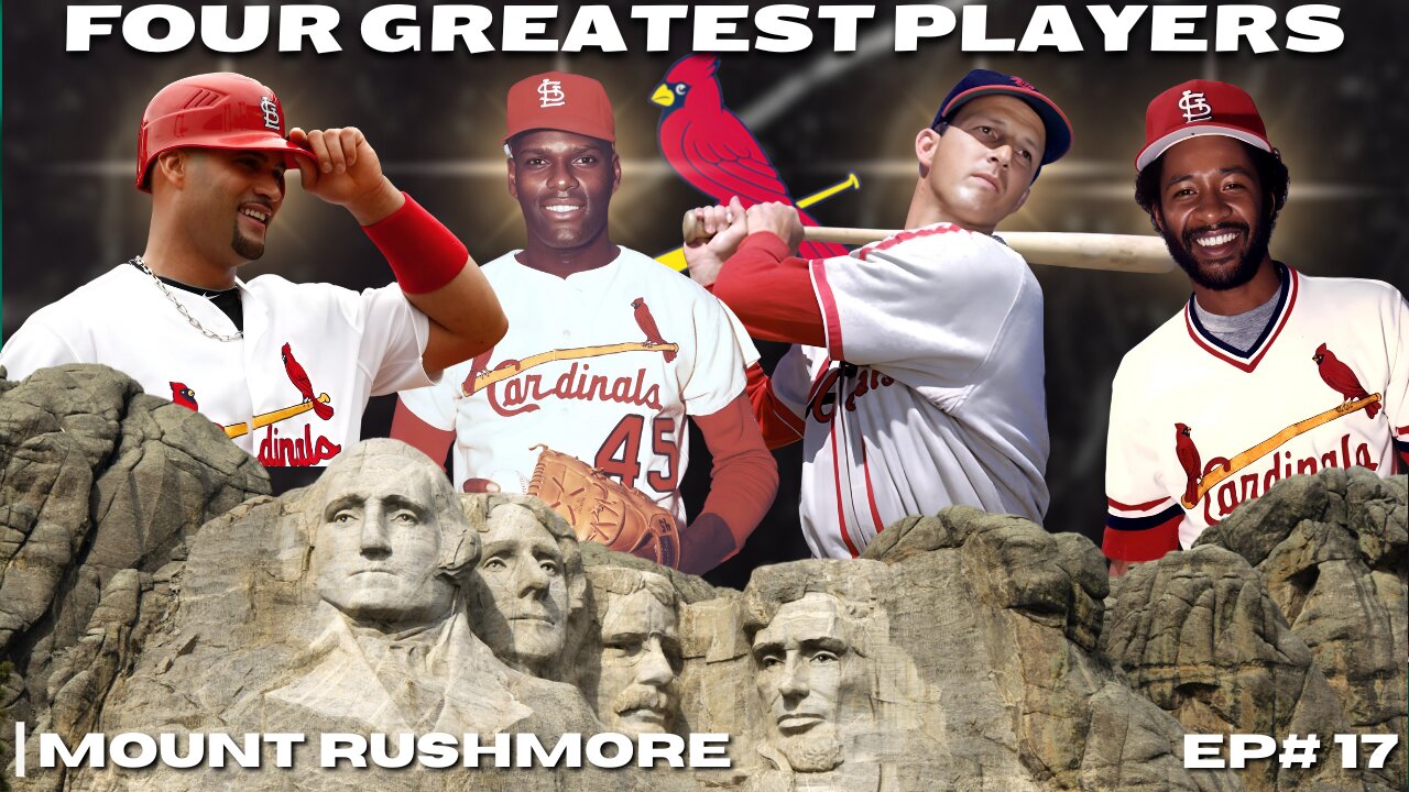 Mount Rushmore St. Louis Cardinals: The Greatest Players in Franchise History! Cardinals Highlights