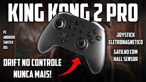 GuliKit King Kong 2 PRO | DRIFT NO CONTROLE NUNCA MAIS! | Unboxing e Review pra JOGOS!