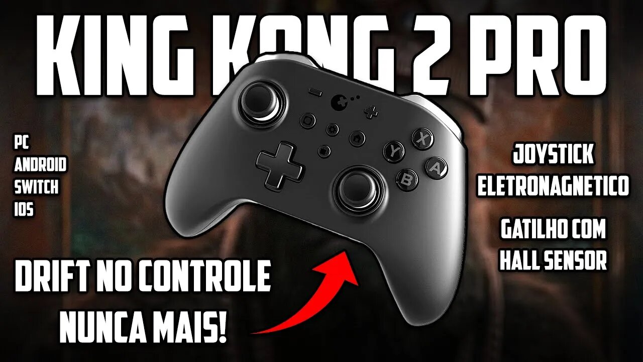 GuliKit King Kong 2 PRO | DRIFT NO CONTROLE NUNCA MAIS! | Unboxing e Review pra JOGOS!