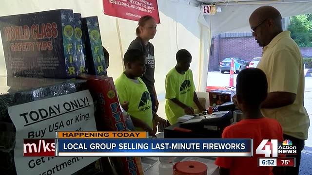 Last-minute fireworks sales making lasting impact on Freedom Hoops boys