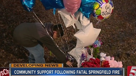 Community Comes Together To Support Family Of Kids Killed In Springfield Fire