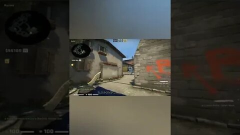 CSGO - Retake smoke from CT to banana Inferno