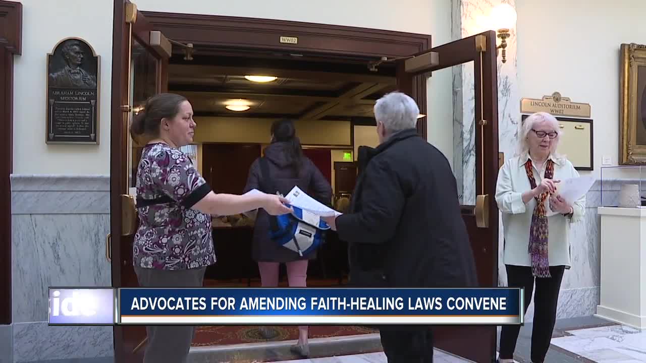 Advocates for amending faith-healing laws convene, emotions run high on vaccine debate