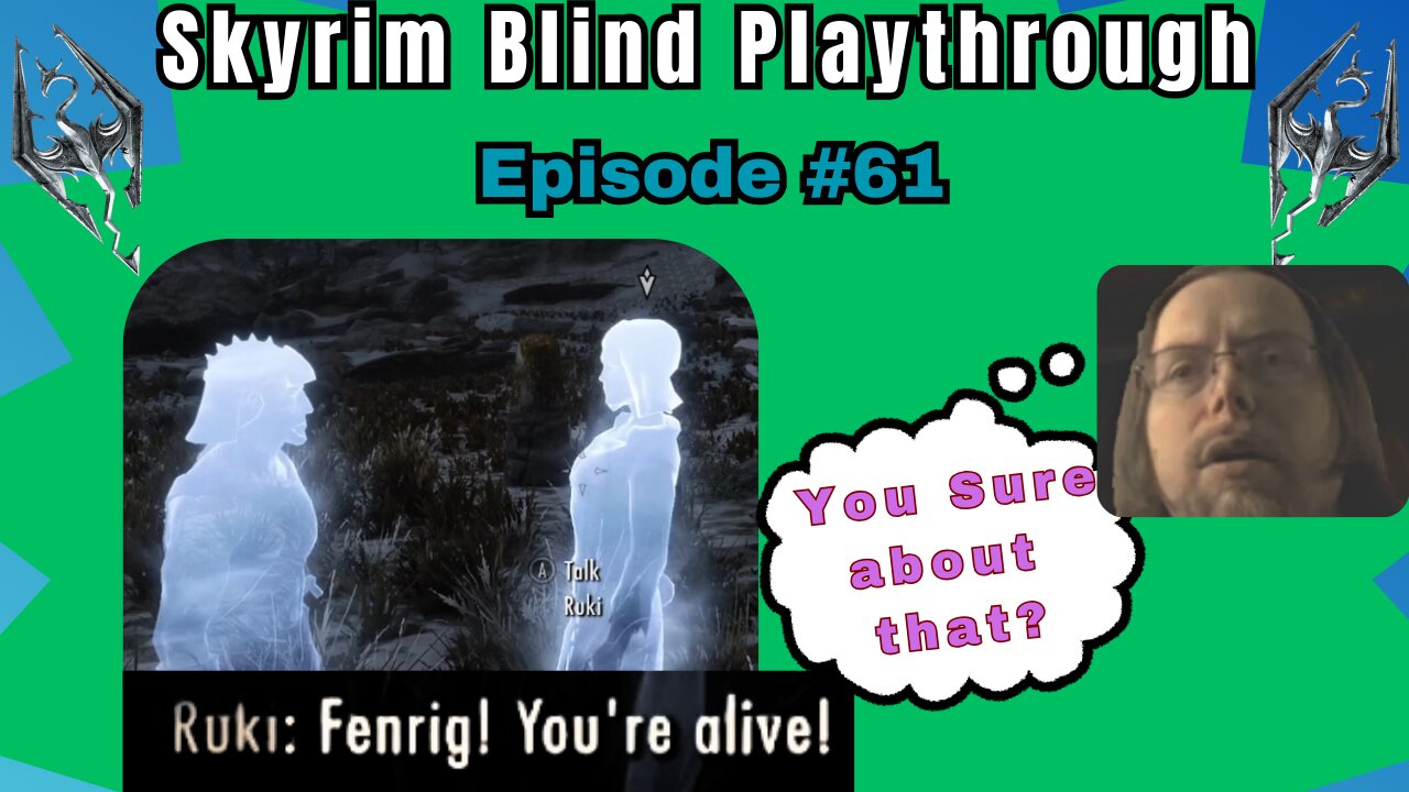 Skyrim Budjo Blind Playthrough Ep. #61 - Failed Experiment