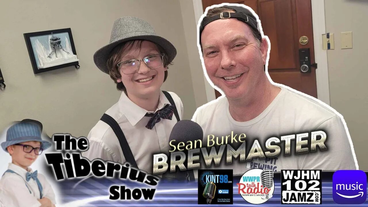 Rockpit Brewing owner, Sean Burke - Guest on the Tiberius Show