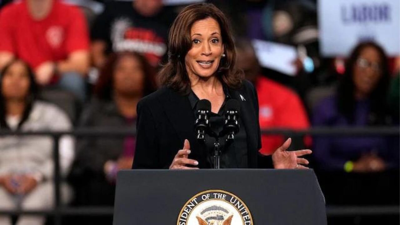 Harris Humiliated During Live Speech - Hilarious Video Sweeping The Internet