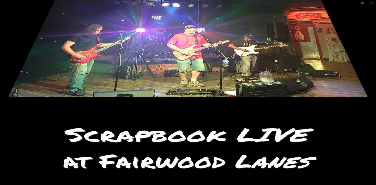 Scrapbook LIVE at Fairwood Lanes