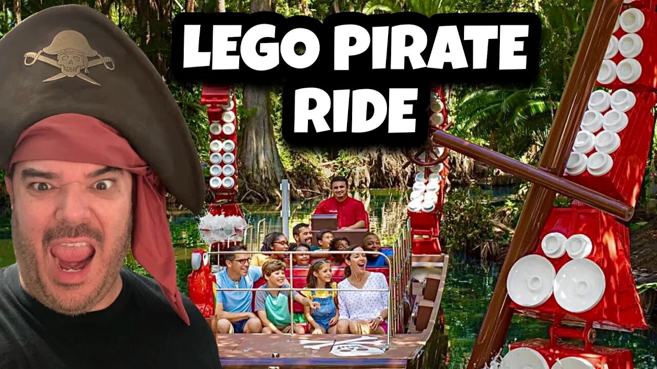 New Ride LEGOLAND Pirate River Quest