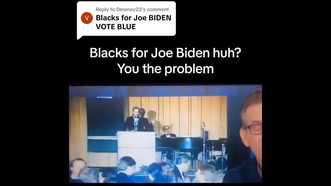 Remember when Biden introduced man in black face?