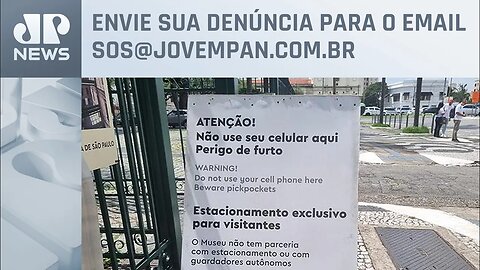 Pinacoteca alerta frequentadores sobre alto risco de furto de celulares na região | SOS São Paulo