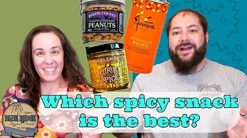 We try three more spicy snacks! Wicked hot chocolate, Ghost pepper peanuts, and spicy jelly