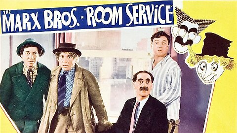 Room Service (1938 Full Movie) | Comedy | The Marx Bros, Lucille Ball, Ann Miller, Philip Loeb.