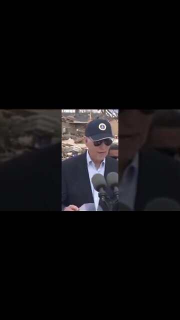 Joe Biden gaffes and bumbles in Rolling Fork Mississippi, thinking he is in Rolling Stone.