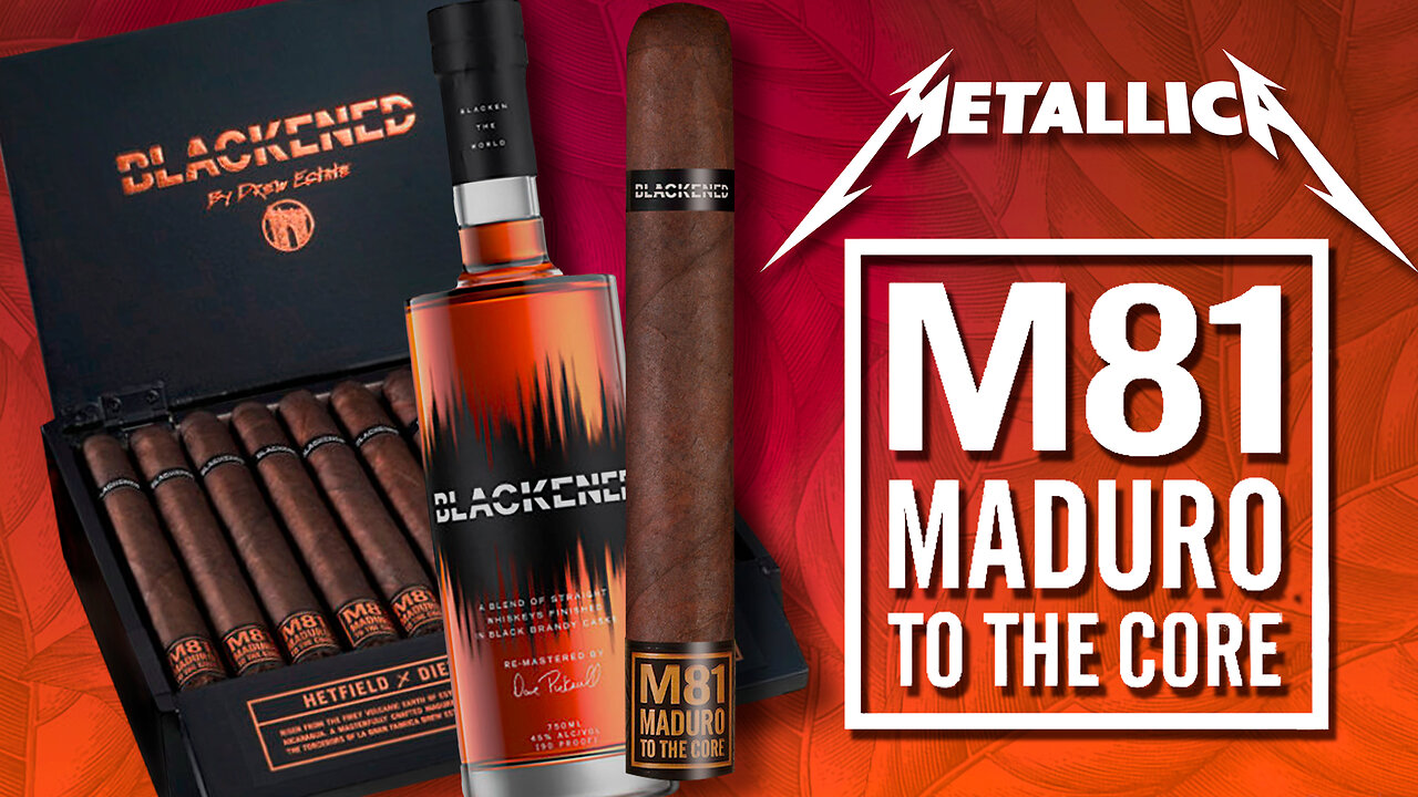 Metallica Cigar & Whiskey Review M81 by Drew Estate