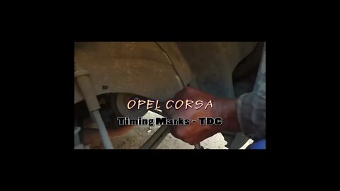 OPEL CORSA ( 2003 ) - TIMING MARKS