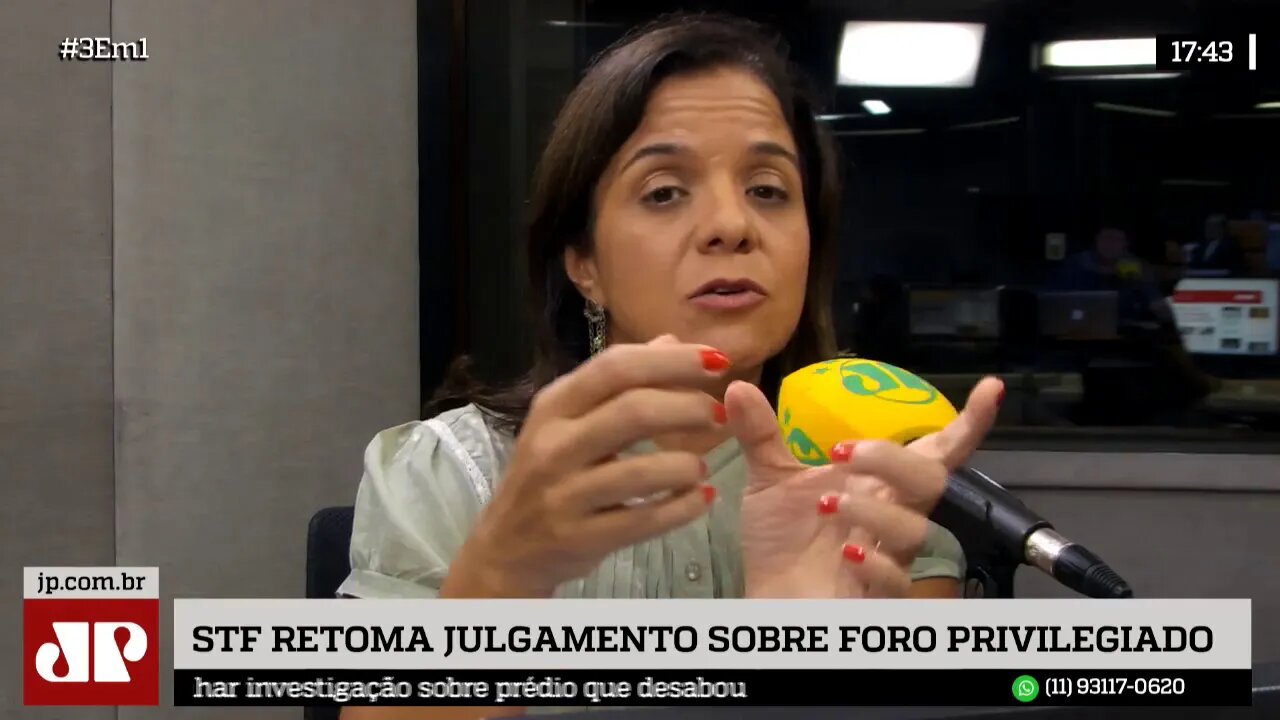 STF retoma julgamento sobre foro privilegiado