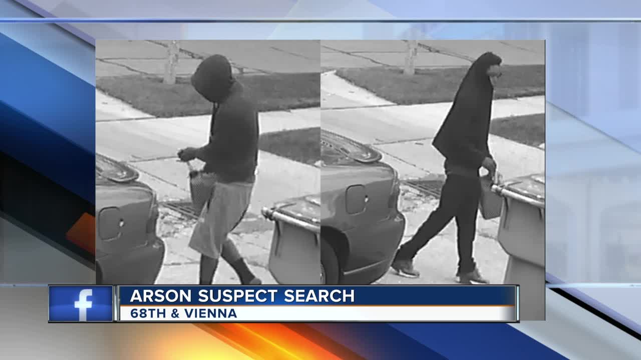 Milwaukee Police searching for brazen arson suspects