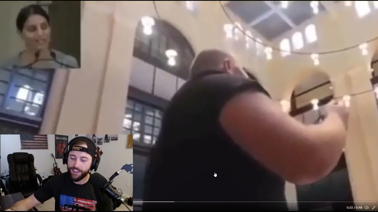 Old Man Attacks Far Bigger Man And Gets Tossed