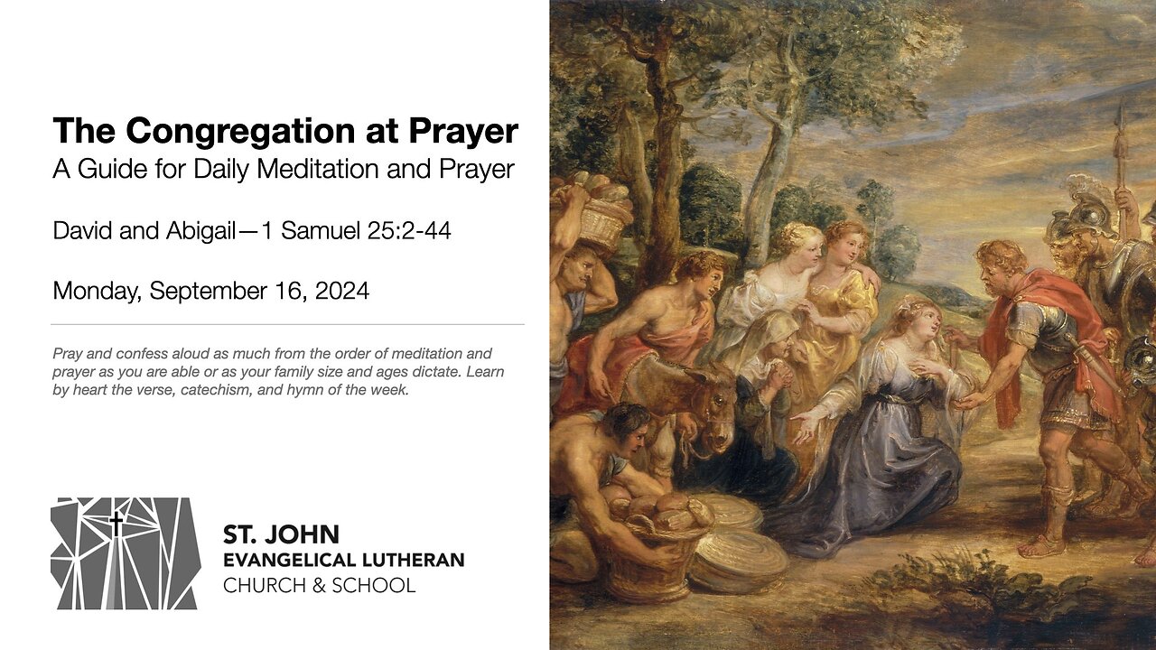 David and Abigail—1 Samuel 25:2-44