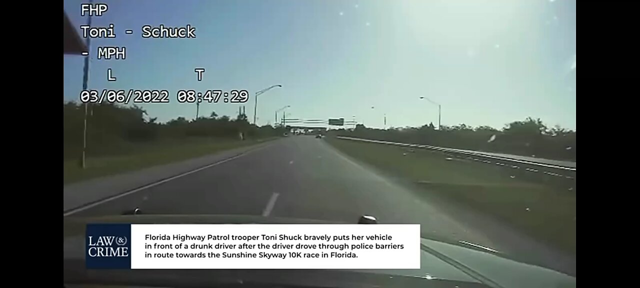 Crazy rare police dash cam footage of horrible car accidents.