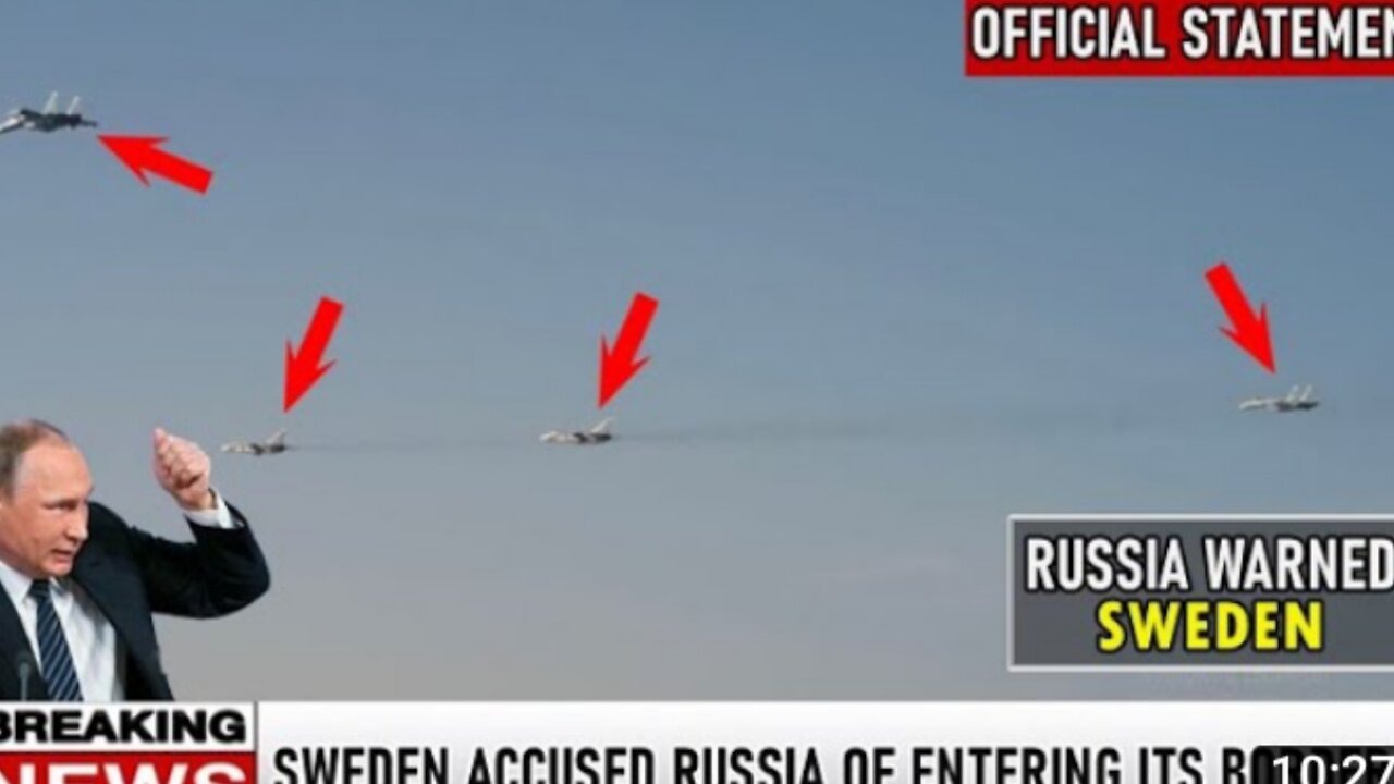 4 Russian fighter jets suddenly appeared 30km east of the border!