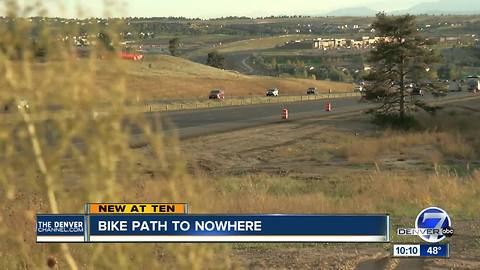 Is E-470 building a bike path to nowhere? Denver7 digs for answers