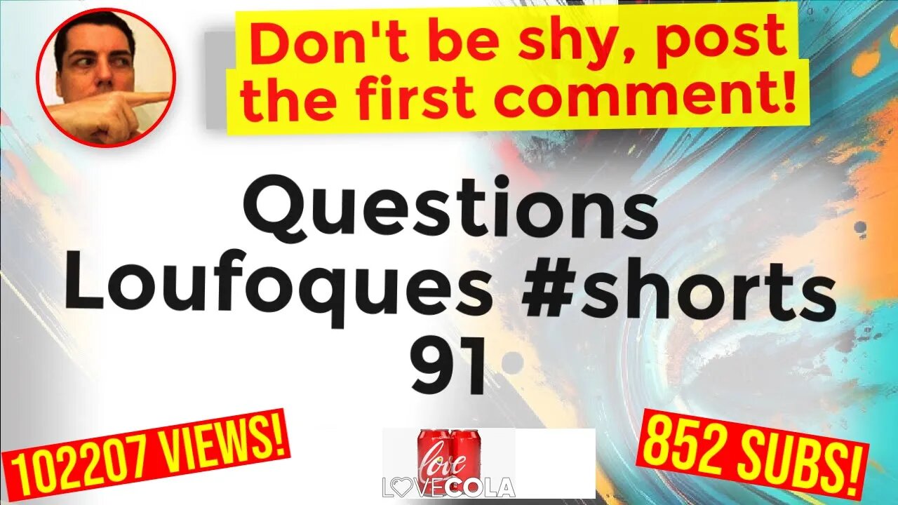 Questions Loufoques #shorts 91